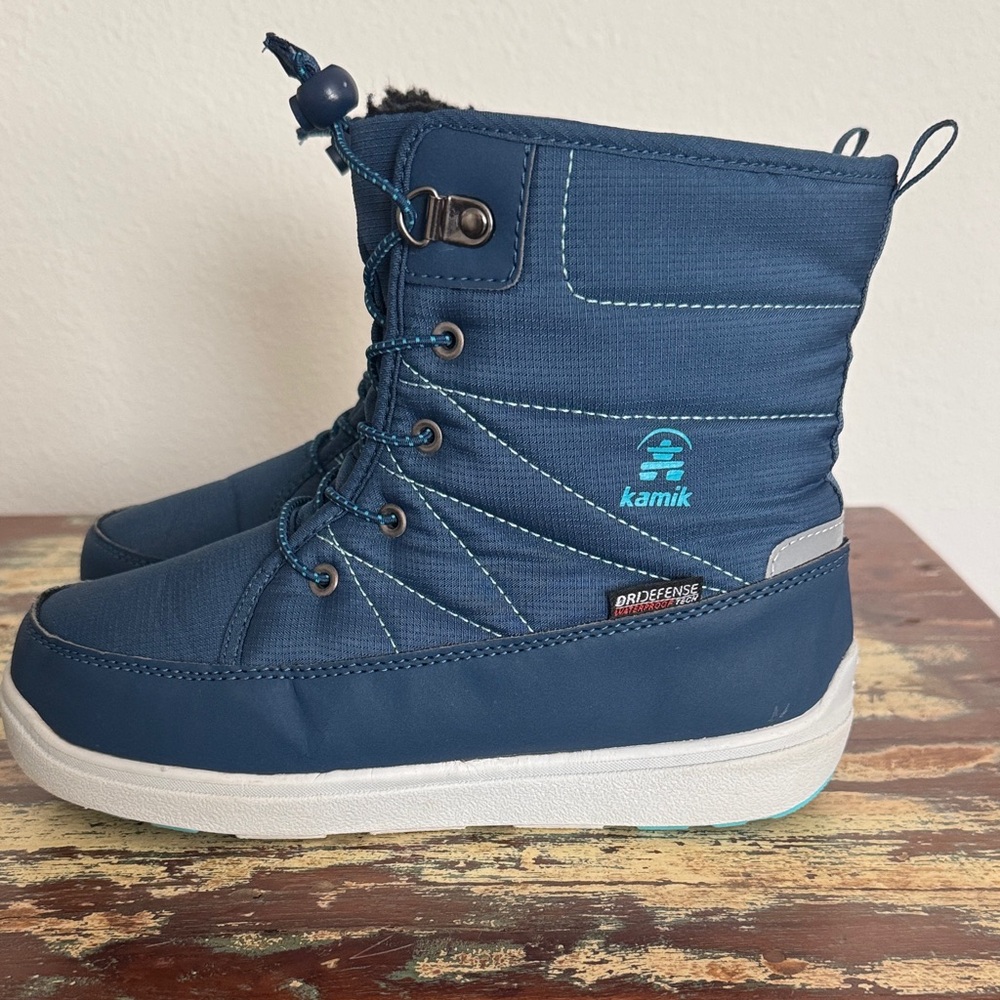 Kamik Kids Navy Snow Boots